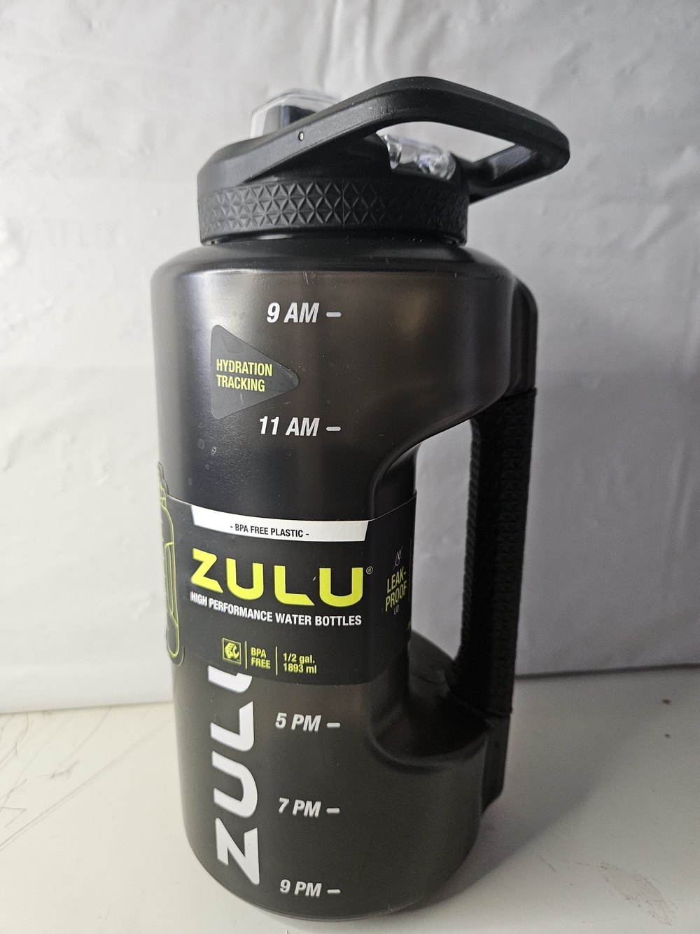 ZULU Black High-Performance Water Bottle Vase